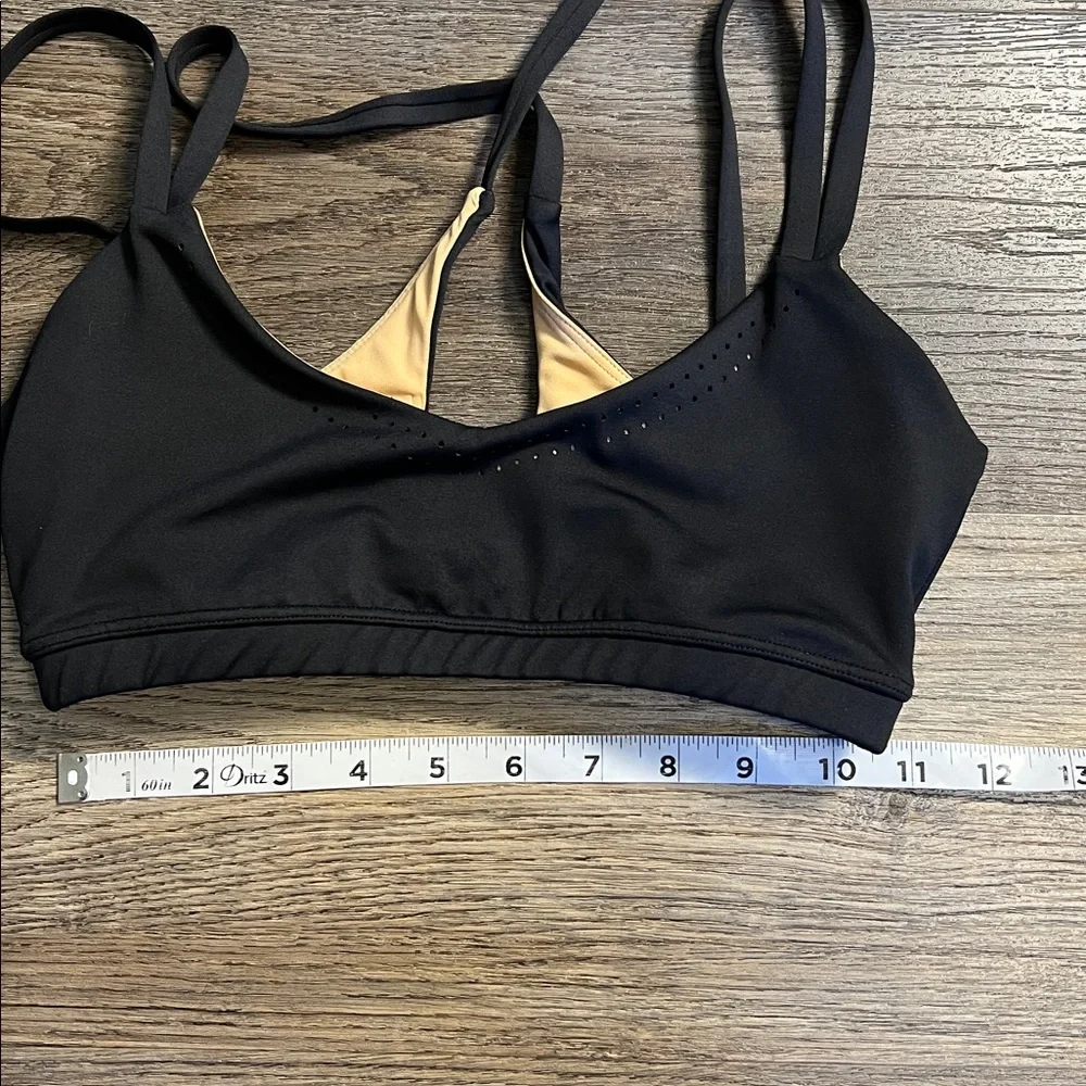 Buffbunny Collection Limitless Laser Cut Athletic Sports Bra Small